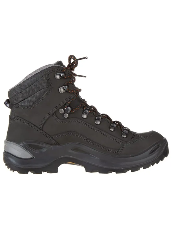 LOWA Outdoorschuhe^Leder-Wanderboots "Renegade GTX MID" in Schwarz