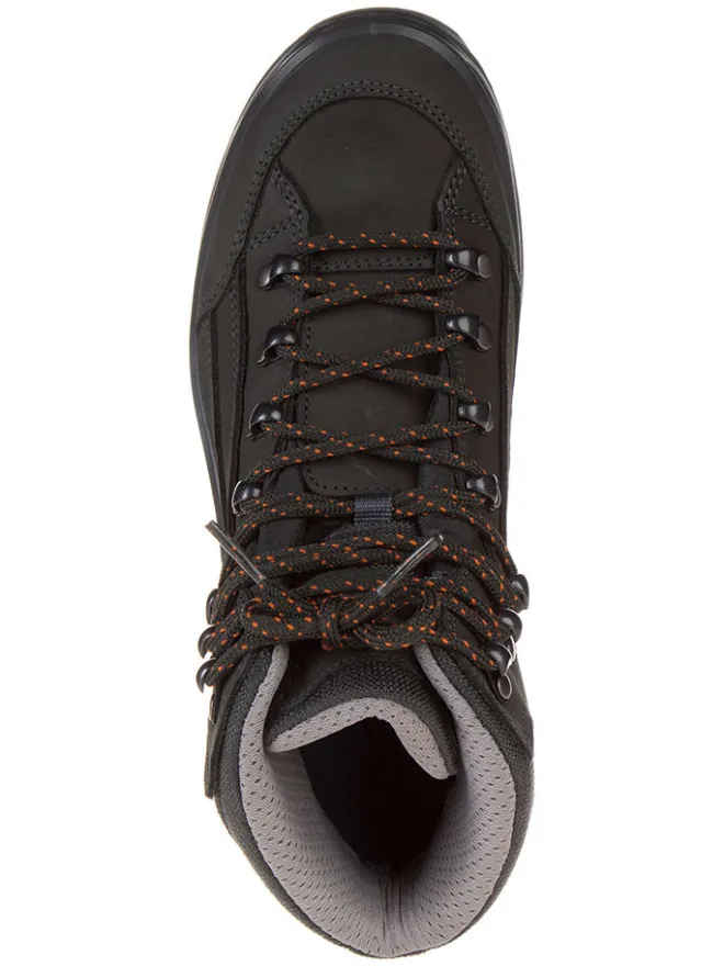 LOWA Outdoorschuhe^Leder-Wanderboots "Renegade GTX MID" in Schwarz