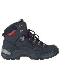 Leder-Wanderboots "Renegade GTX MID" in Dunkelblau/ Rot>LOWA Clearance