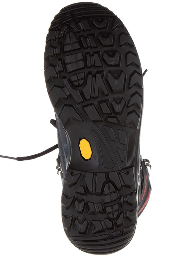 Leder-Wanderboots "Renegade GTX MID" in Dunkelblau/ Rot>LOWA Clearance