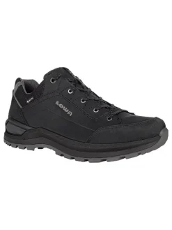 LOWA Outdoorschuhe^Leder-Wanderschuhe "Renegade Evo" in Schwarz
