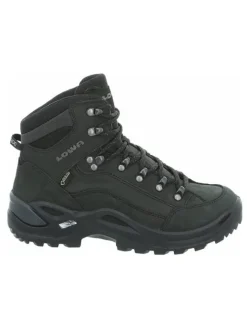 LOWA Outdoor- & Sportschuhe^Leder-Wanderschuhe "Renegade GTX Mid Ws" in Schwarz