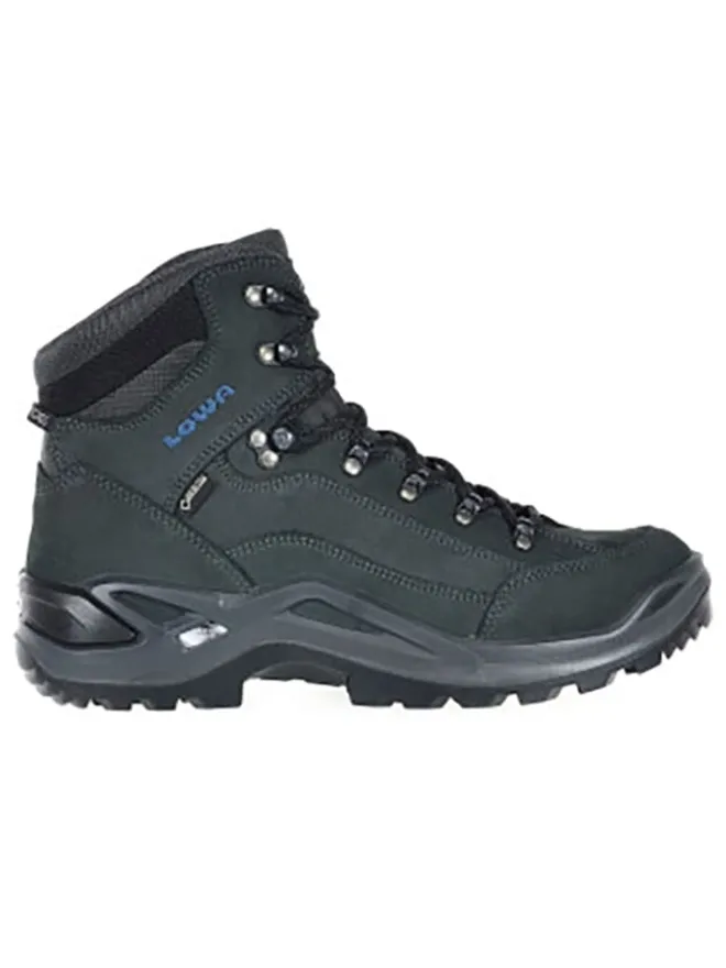 Leder-Wanderschuhe "Renegade Evo GTX Mid" in Dunkelblau>LOWA Online