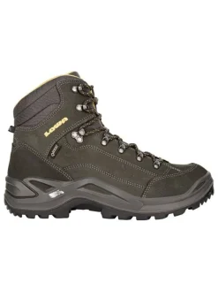Leder-Wanderschuhe "Renegade GTX Mid" in Khaki>LOWA