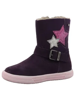 Leder-Winterboots "Baila" in Lila>Lurchi Discount