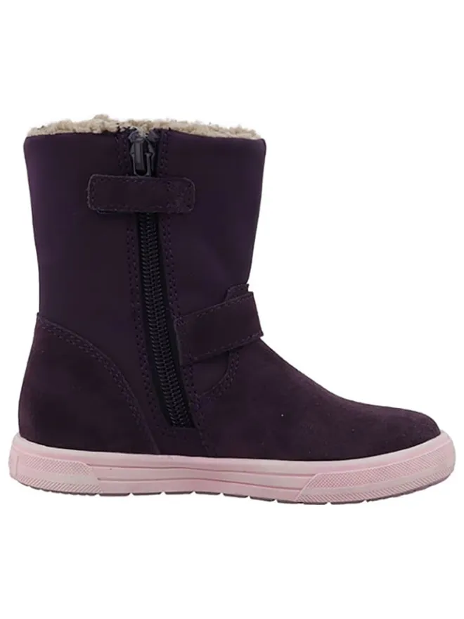 Leder-Winterboots "Baila" in Lila>Lurchi Discount