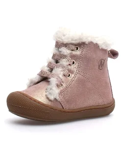 Naturino Stiefel & Boots^Leder-Winterboots "Bebay" in Rosa