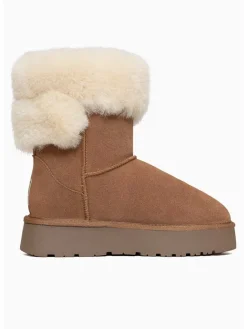 Leder-Winterboots 