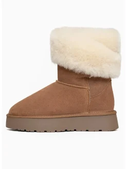 Leder-Winterboots 