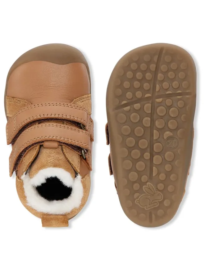 Leder-Winterboots "Bloom" in Hellbraun>Bundgaard Outlet