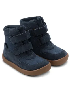 Leder-Winterboots "Bobbie" in Dunkelblau>Bundgaard New