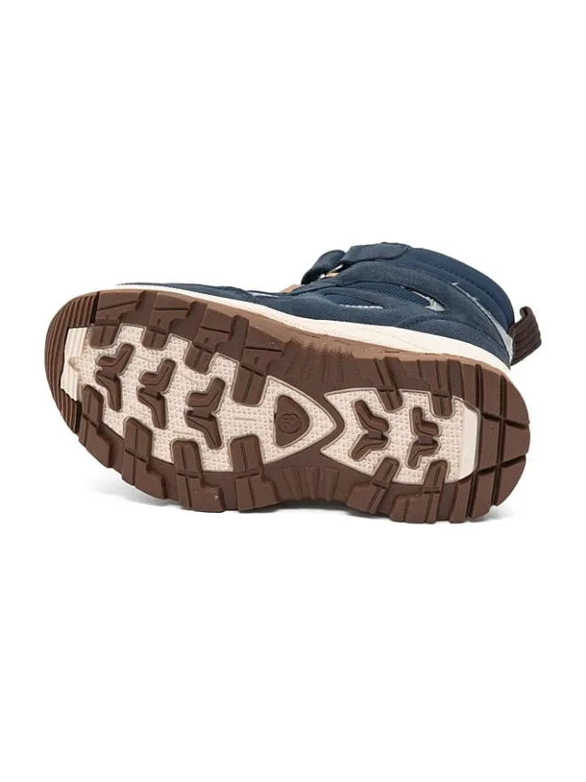 Leder-Winterboots "Bruce" in Dunkelblau>bisgaard Discount