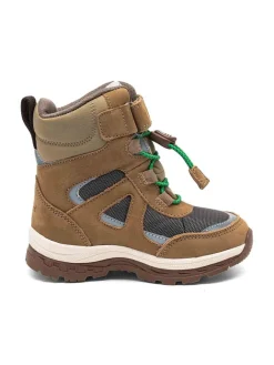 bisgaard Stiefel & Boots·Boots^Leder-Winterboots "Bruce" in Hellbraun