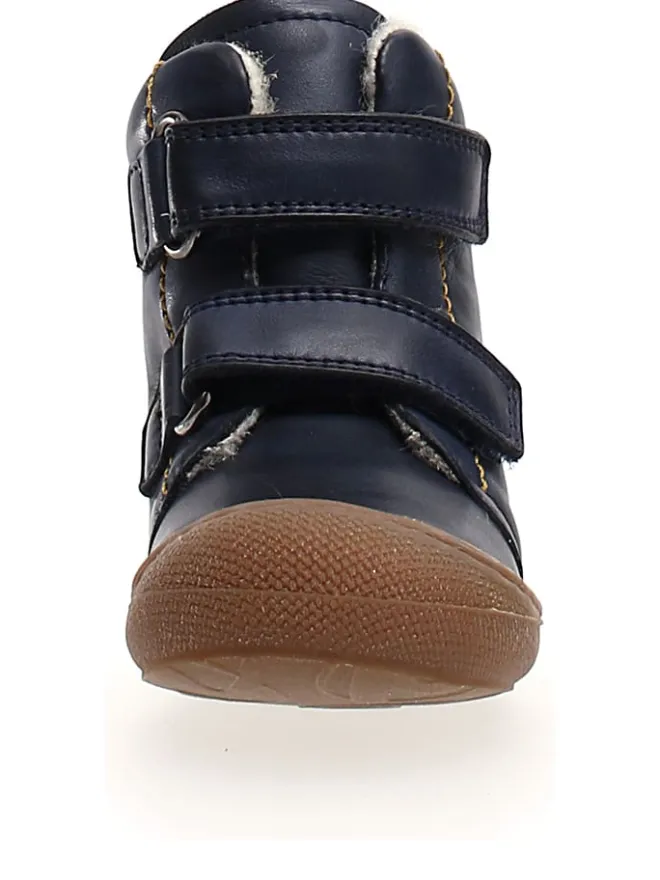 Naturino Stiefel & Boots^Leder-Winterboots "Bub" in Dunkelblau