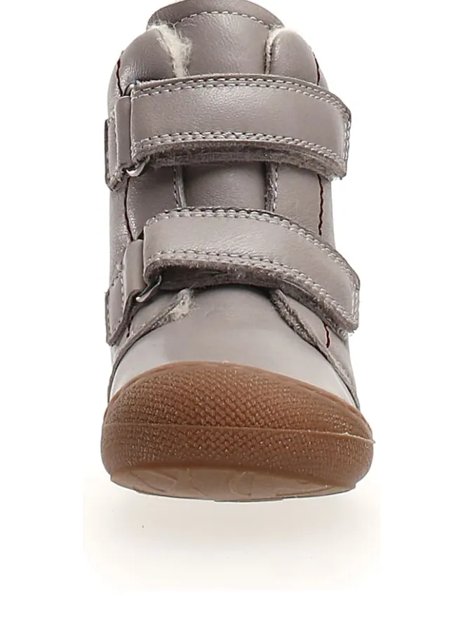 Naturino Stiefel & Boots·Boots^Leder-Winterboots "Bub" in Grau