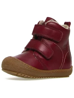 Naturino Stiefel & Boots^Leder-Winterboots "Bubble" in Bordeaux
