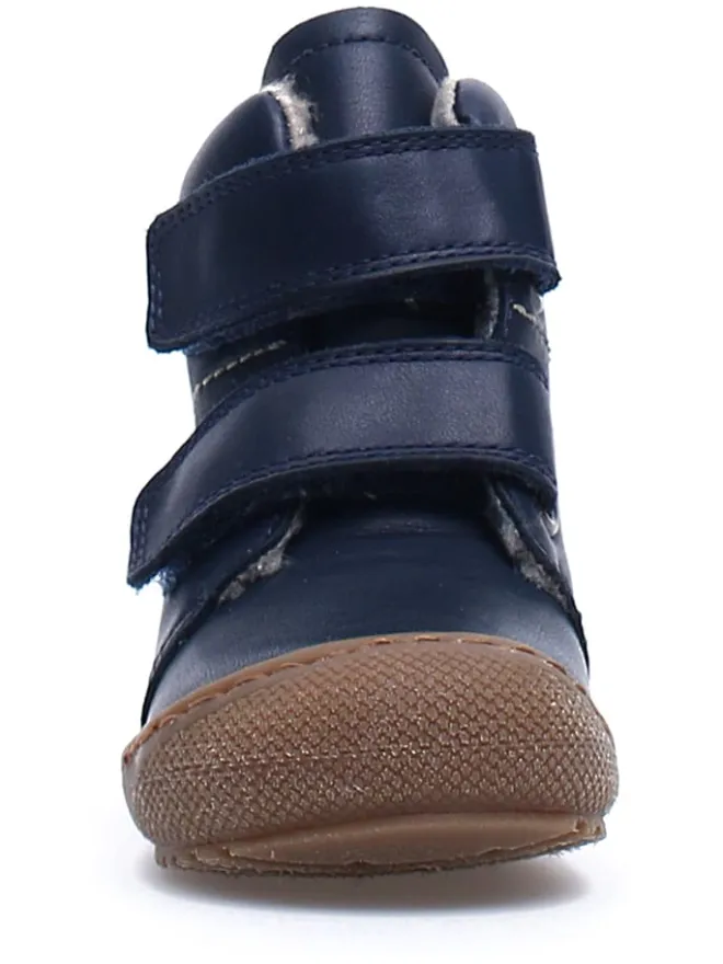 Naturino Stiefel & Boots^Leder-Winterboots "Bubble" in Dunkelblau