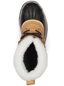 Leder-Winterboots 