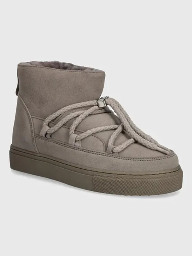 Leder-Winterboots "Classic Low" in Grau>INUIKII New