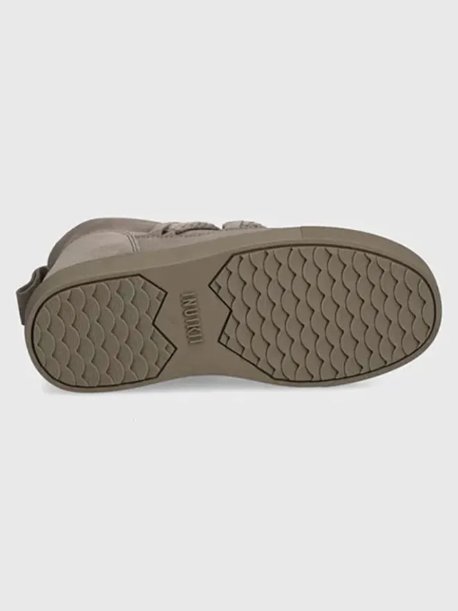 Leder-Winterboots "Classic Low" in Grau>INUIKII New