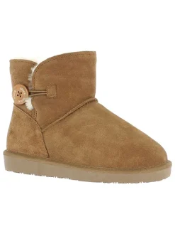 Leder-Winterboots "Crestone" in Hellbraun>Gooce Hot