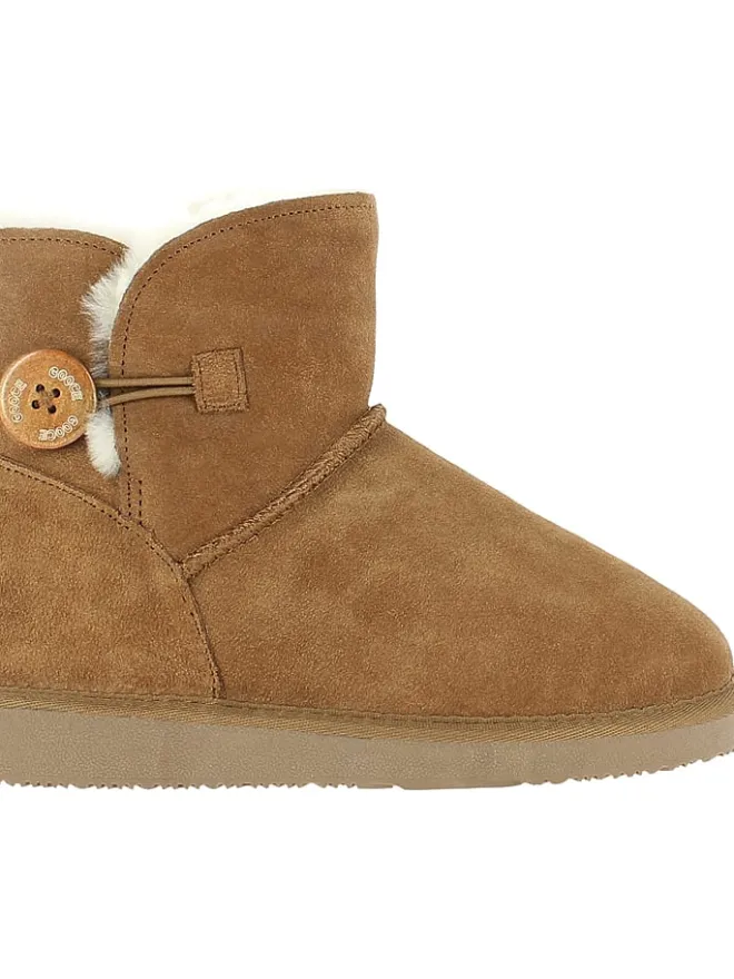 Leder-Winterboots "Crestone" in Hellbraun>Gooce Hot