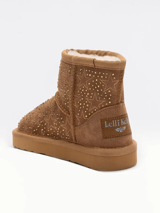 Lelli Kelly Stiefel & Boots·Boots^Leder-Winterboots "Dajana" in Hellbraun