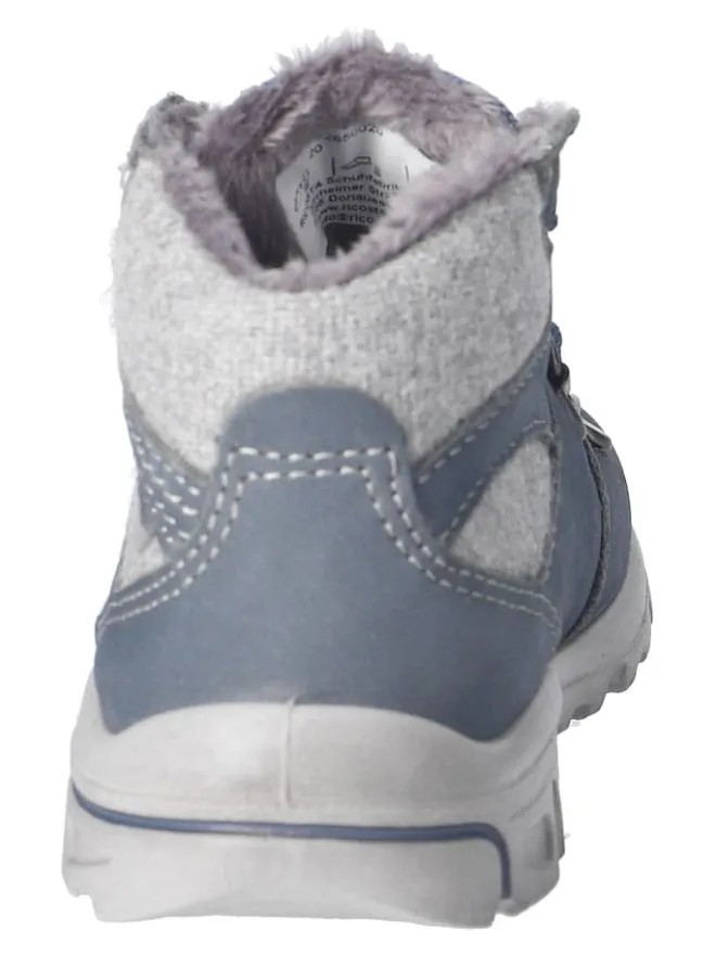 Leder-Winterboots "Desse" in Blau>PEPINO Hot