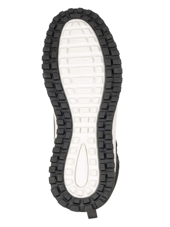 Leder-Winterboots "Eldfjall" in Grau/ Schwarz>Westfjord Clearance