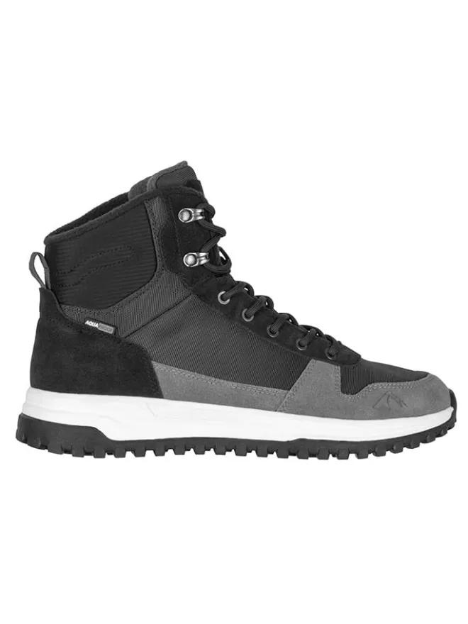 Leder-Winterboots "Eldfjall" in Grau/ Schwarz>Westfjord Clearance