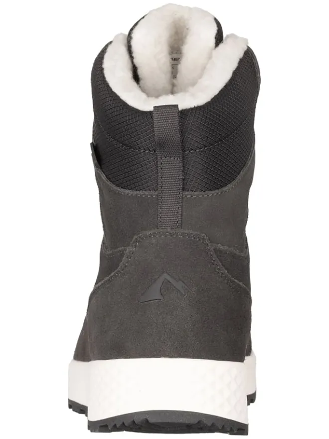 Leder-Winterboots "Eldfjall" in Grau>Westfjord New