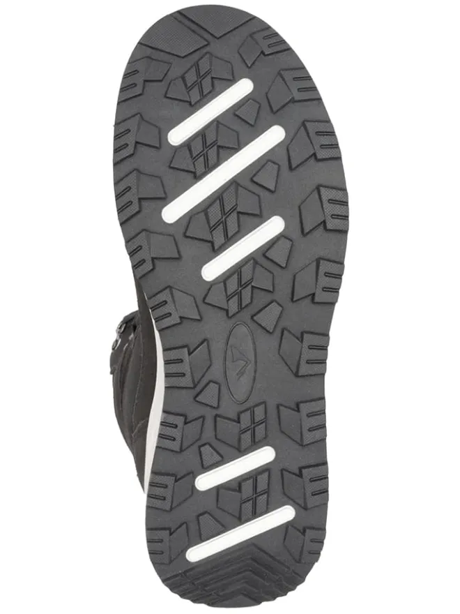 Leder-Winterboots "Eldfjall" in Grau>Westfjord New