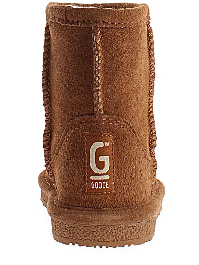 Leder-Winterboots "Ethel Toddler" in Hellbraun>Gooce Outlet