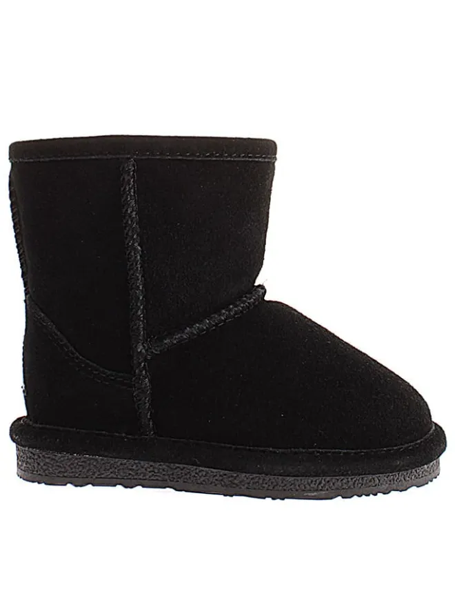 Leder-Winterboots "Ethel Toddler" in Schwarz>Gooce Hot