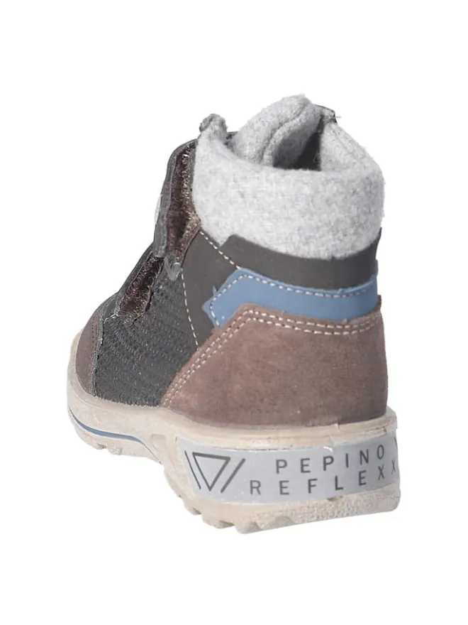 PEPINO Stiefel & Boots|Stiefel & Boots·Boots^Leder-Winterboots "Finn" in Anthrazit