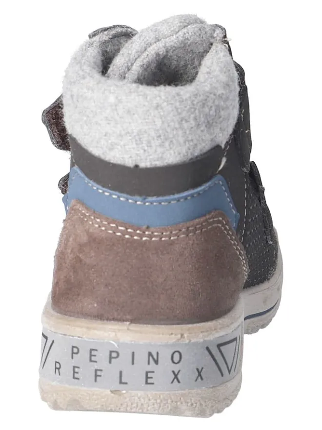 PEPINO Stiefel & Boots|Stiefel & Boots·Boots^Leder-Winterboots "Finn" in Anthrazit