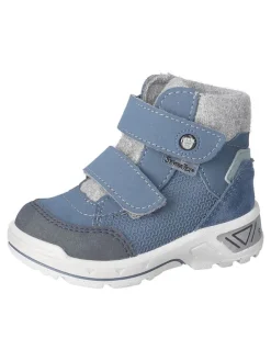PEPINO Stiefel & Boots^Leder-Winterboots "Finn" in Blau