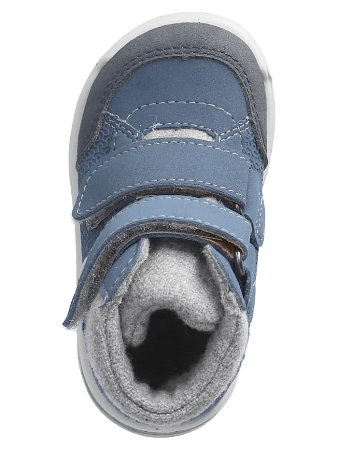 PEPINO Stiefel & Boots^Leder-Winterboots "Finn" in Blau