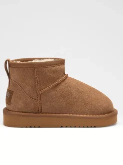 Leder-Winterboots "Giulia" in Hellbraun>Lelli Kelly New