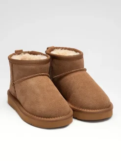 Leder-Winterboots "Giulia" in Hellbraun>Lelli Kelly New