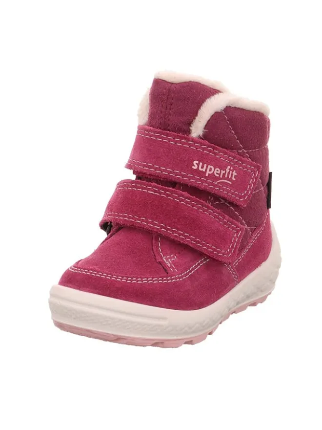 Leder-Winterboots "Groovy 2.0" in Pink>superfit Hot