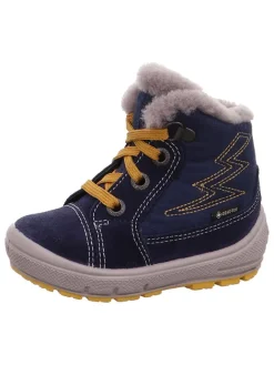 Leder-Winterboots "Groovy" in Dunkelblau>superfit New