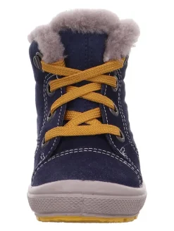 Leder-Winterboots "Groovy" in Dunkelblau>superfit New