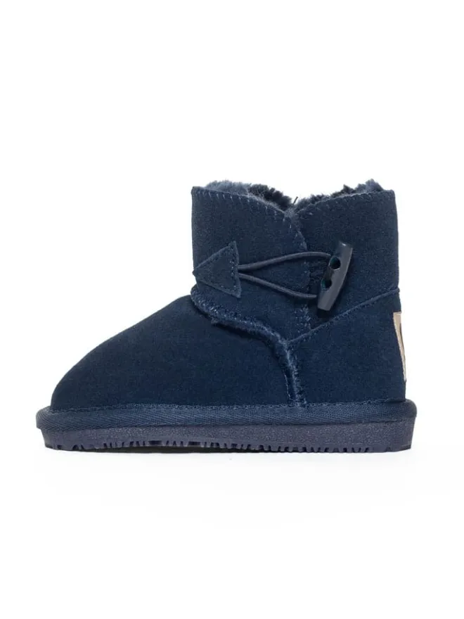Gooce Stiefel & Boots^Leder-Winterboots "Hubbard" in Dunkelblau