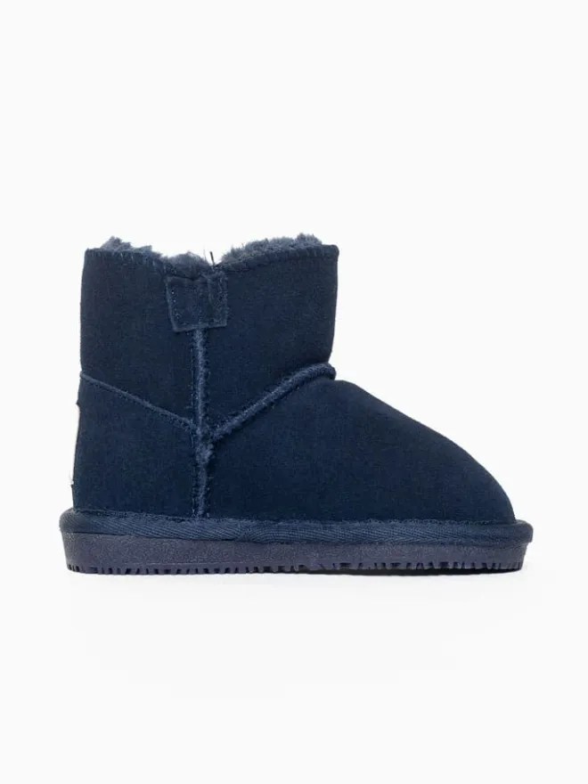 Gooce Stiefel & Boots^Leder-Winterboots "Hubbard" in Dunkelblau