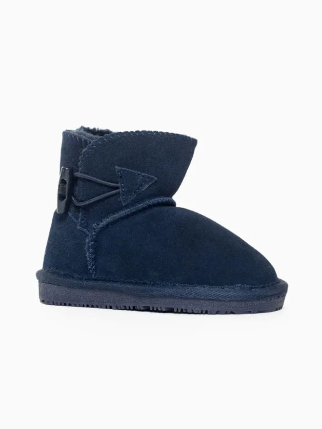 Gooce Stiefel & Boots^Leder-Winterboots "Hubbard" in Dunkelblau