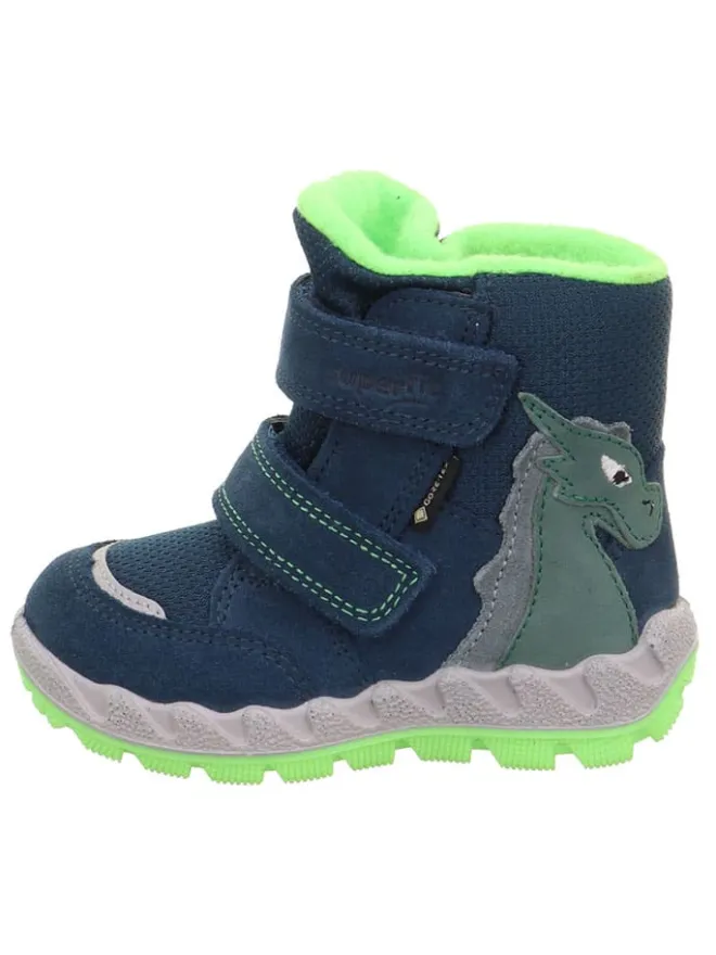 superfit Stiefel & Boots^Leder-Winterboots "Icebird" in Dunkelblau