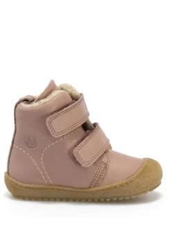 Leder-Winterboots in Altrosa>Naturino New