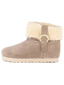 Leder-Winterboots in Beige>billowy Online