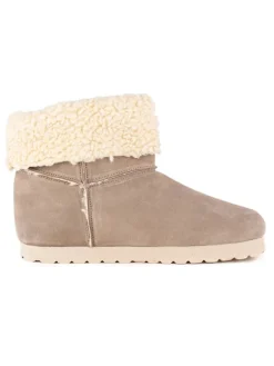 Leder-Winterboots in Beige>billowy Online